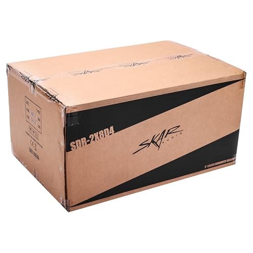 Skar Audio Dual 8" 1400W Loaded SDR Series Vented Subwoofer Enclosure | SDR-2X8D4 thumbnail 6
