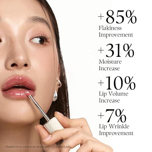 d'alba Piedmont Plumping Lip Glow Mood Volumizer, Hydrating Lip Plumper with Vegan Ceramide & Vitamin C & E, Fuller Lips, Volumizing Lip Gloss, Glowy Finish, Feeble Pink (4 Colors) (0.17 fl oz.) thumbnail 7