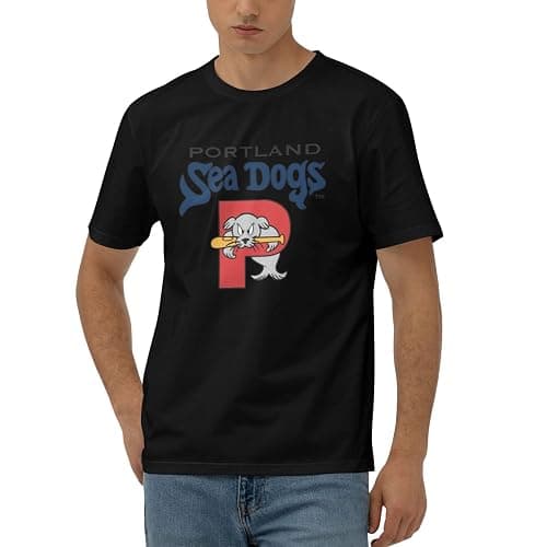 Orldit Portland Sea Dogs Men's 170g Combed Cotton Short Sleeve T-Shirt - Image 1