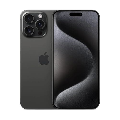 Apple iPhone 15 Pro, 128GB, Black Titanium - Unlocked (Renewed) - Image 1