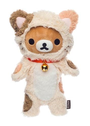 Rilakkuma San-X Original in Huggable Calico Cat Costume - Image 1