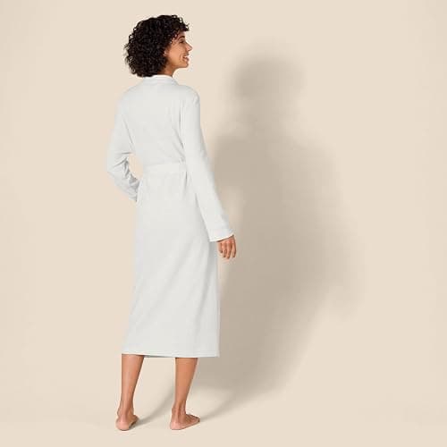 Amazon Essentials Womens Lightweight Waffle Full-Length Robe thumbnail 3