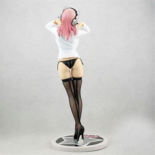 TYdfhSHR 26cm.Super Sonico Bikini Strumpf Shirt PVC Action Figur Statue Sammlung Modell Spielzeug Ausgeworfen Geschenke thumbnail 3