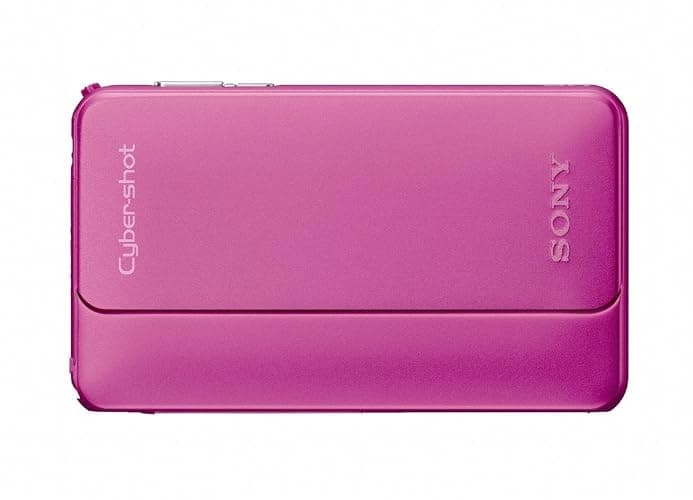 Sony Cyber-Shot DSC-TX10 16.2 MP Waterproof Digital Still Camera with Exmor R CMOS Sensor, 3D Sweep Panorama, and Full HD 1080/60i Video (Pink) thumbnail 2