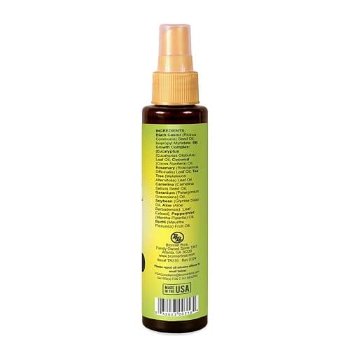 Bronner Brothers Tropical Roots Black Castor, OIL, Rosemary, 5 Fl Oz thumbnail 8