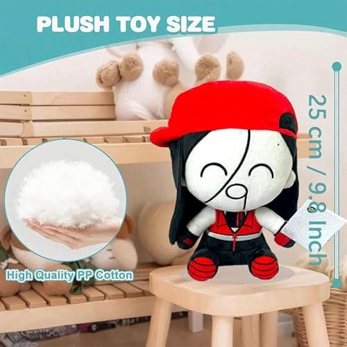 Fxaiui BU-TCHER Vanity Yixi Soft Plush Ornament 9.8 Inch Modern Decorative Cushion Plush Cozy Stress Relief for Sofa Bedroom Office and Gift Giving thumbnail 2