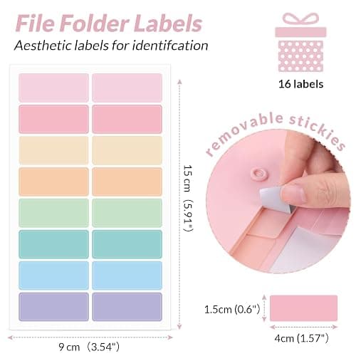 SKYDUE Expanding File Folder, Accordion File Organizer with 8 Pockets, Expandable Document Paper Receipt Holder for School Office Hospital, Letter/A4 Size Pink thumbnail 7