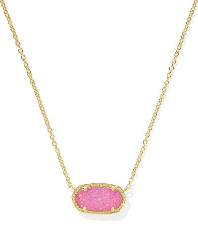 Kendra Scott Elisa Pendant Necklace for Women, Fashion Jewelry, 14k Gold-Plated - Image 1