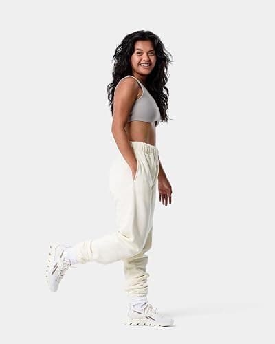 Kamo Fitness CozyTec High-Waisted Sweatpants for Women Baggy: Comfy Lounge Pants with Pockets Crafted from Soft Thick Fleece thumbnail 4