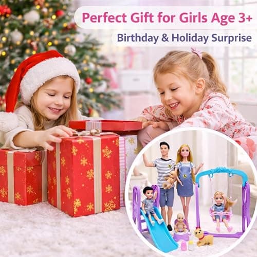 Familydolls Pregnant Dolls Set of 6 People with Removable Baby, 12 Inch Realistic Mommy Doll Set for Kids, Educational Pregnancy Doll Toy, Role Play Gift for Girls Ages 3+ thumbnail 7
