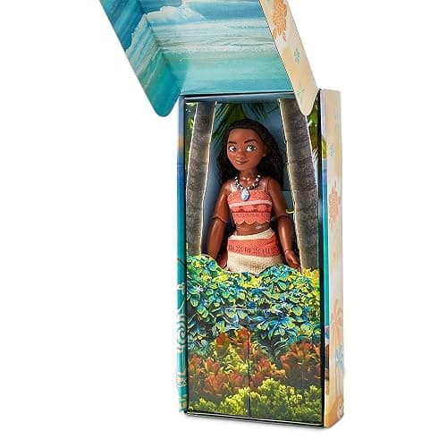Disney Store Official Princess Classic Doll (Moana), 11 Inches, Includes Brush with Molded Details, Fully Posable Toy in Classic Outfit - Disney Princess Toys thumbnail 2