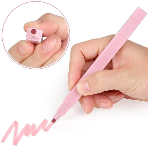 Utron 12pcs Bible Highlighters, Pastel Highlighter Set, No Bleed Bible Highlighters (12 Color) thumbnail 5