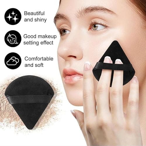 HGHDBT 36Pcs Black Makeup Brushes Set Professional Makeup Kit Multi-functional Makeup Tool Set with Facial Makeup Accessories, Foundation Makeup Brush Kit Eye and Face Make up Brushes & Tools thumbnail 9