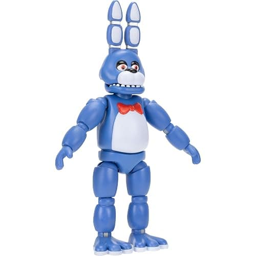 Jazwares Five Nights at Freddy’s Classic Bonnie - 5-Inch Articulated Figure with Jumpscare Feature and Glow-in-The-Dark Eyes thumbnail 4