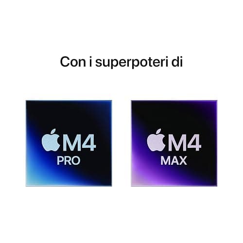 Apple 2024 MacBook Pro Portatile con chip M4 Pro, CPU 14 core e GPU 20 core: display Liquid Retina XDR 14,2", 24GB di memoria unificata, 1TB di archiviazione SSD; color Nero siderale thumbnail 3