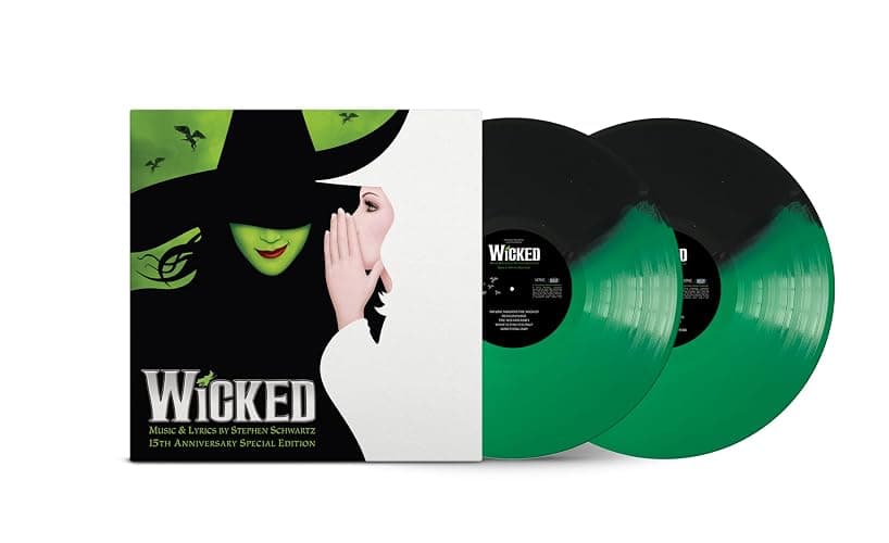 Wicked Original Cast Recording Green/Black - Image 1