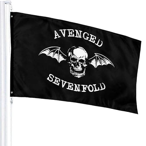 Avenged Sevenfold Hail to The King Garden Flag 3x5 Ft Decor Outdoor Banner Sign Party Parade Breeze Home Fade Proof Flags thumbnail 4