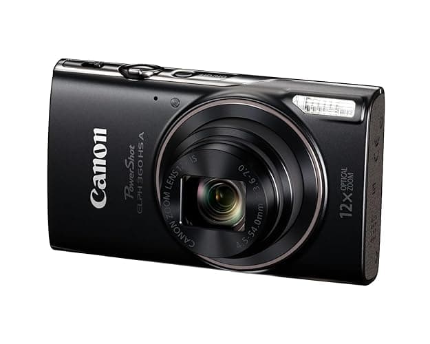 Canon PowerShot ELPH 360 HS A Black thumbnail 7