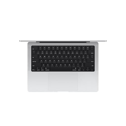 Apple 2025 MacBook Pro Laptop with M5 chip with 10‑core CPU and 10‑core GPU: 14.2-inch Liquid Retina XDR Display, 24GB Unified Memory, 1TB SSD Storage; Silver with AppleCare+ (3 Years) thumbnail 2