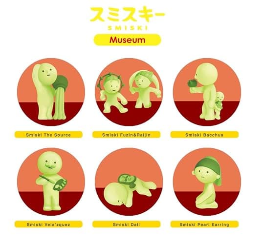 Smiski Museum Series - (1) Assorted Sealed Blind Box Original Glow in The Dark Mini Figures - No Choice Available | Sealed blind box; one random Smiski Museum figure. thumbnail 5