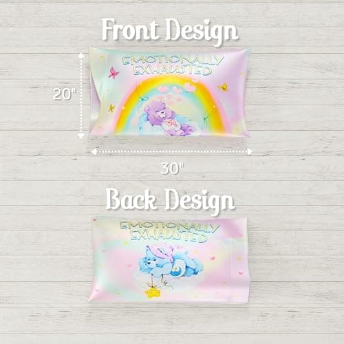 Franco Collectibles Pokemon Girl Anime Beauty Silky Satin Standard Reversible Pillowcase Cover 20x30 for Hair and Skin, (Official Licensed Product) - Pokemon Girl - Standard thumbnail 3