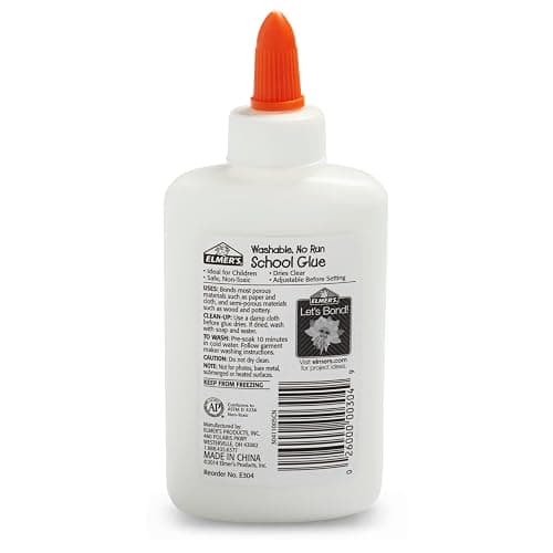 Elmer's Liquid School Glue, Slime & Craft, Safe and Non-Toxic, Washable, White, 4 Ounces Each, 12 Count - For Classroom, Home, Office, Teacher Supplies, #1 Teacher Brand thumbnail 3