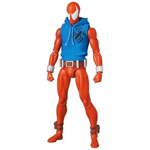 MAFEX No.186 MAFEX SCARLET SPIDER (COMIC Ver.) Total Height Approx. 6.1 inches (155 mm), Non-scale, Pre-painted Action Figure thumbnail 2