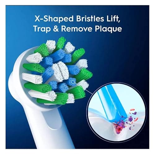 Oral-B Cross Action Electric Toothbrush Replacement Brush Heads, 10 ct. thumbnail 8