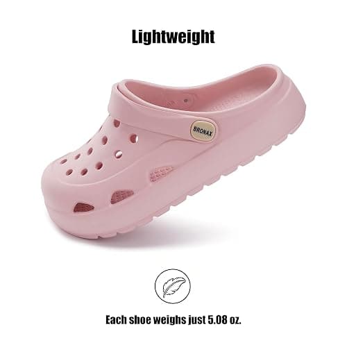 BRONAX Cushioned Arch Support Garden Clogs for Men and Women | Could-Like Sole, Supportive, Lightweight Comfort, Classic Style, Easy Slip on and off, Indoor and Outdoor Versatility thumbnail 6