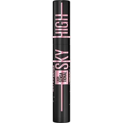 Maybelline Lash Sensational Sky High Washable Mascara Makeup, Volumizing, Lengthening, Defining, Curling, Multiplying, Buildable Formula, Cosmic Black, 1 Count thumbnail 9