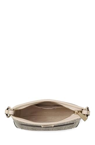 kate spade new york Spade Flower Coated Canvas Small Swingpack, Neutral Multi thumbnail 4