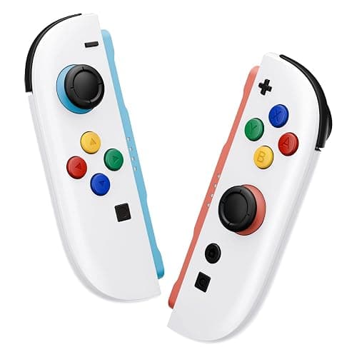 eXtremeRate DIY Replacement Shell Buttons for Joycon 2, Custom Housing Faceplate Case + Decorative Strips + ABXY Direction Keys + Tools for Nintendo Switch 2 Controller - Essence Version - White thumbnail 2