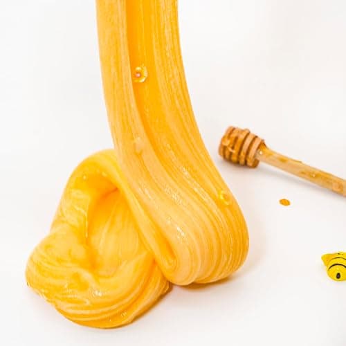 DIY Clay Honey themed slime(7oz) - Jelly Textured Slime - Handmade Slime - ASMR Slime thumbnail 5