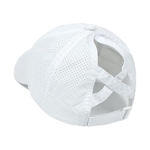 Bonvince Womens Criss Cross Ponytail Hat Quick Drying Baseball Cap Sun Hats UV Protection Sport Cap thumbnail 2