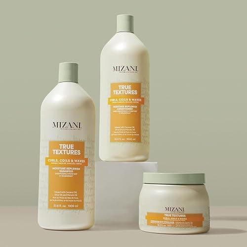MIZANI True Textures Moisture Replenish Shampoo For Curly Hair - Smooths & Hydrates With Coconut Oil, Sulfate & Paraben-Free thumbnail 6
