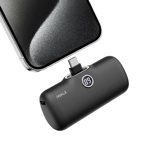 iWALK USB-C Portable Charger for iPhone 17/16/15, Mini 20W 4,800mAh Wireless Power Bank Fast Charging Travel Battery Pack Compatible with iPhone 17/16/15 Plus/17 Pro/17 Pro Max, Andriod Phone Samsung - Image 1