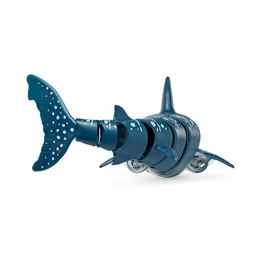 Terra by Battat - Remote Control Shark – Realistic Moving RC Shark Toy for Water Play & Swimming Pools – Fun RC Pool Ocean Lake Toys for Kids – Battery-Operated Floating Toy thumbnail 7