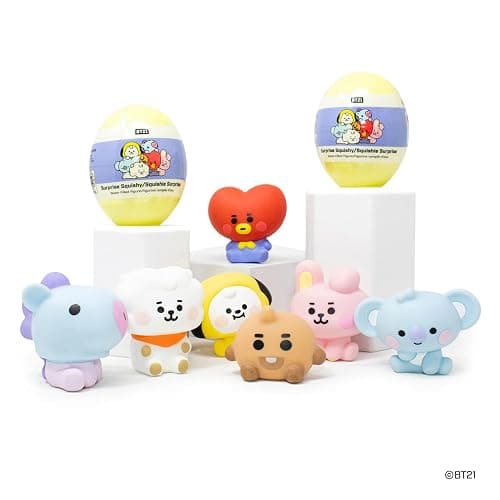 Hamee LINE Friends BT21 (Baby) [Surprise Capsule Series] Cute Water Filled Squishy Toy [Birthday Gift Bags, Party Favors, Gift Basket Filler, Stress Relief Toys] - 1 Pc. (Mystery - Blind Capsule) thumbnail 5