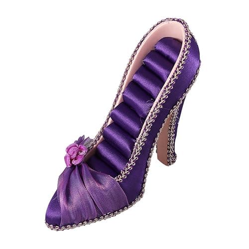 PACKOVE High Heel Jewelry Holder Shoe Ring Holders High-Heeled Earring Organizer Shoe Ring Rack Display Stand - Image 1