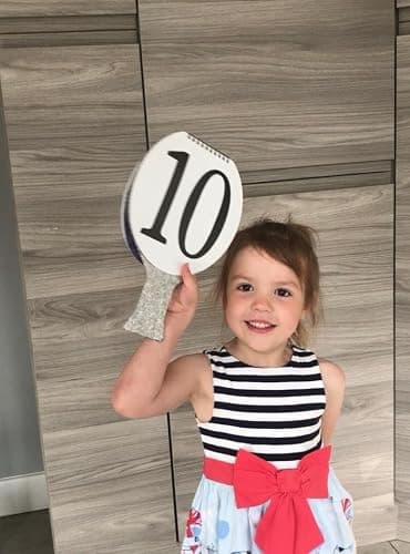 Boxer Gifts Paddle | Score Your Dad’s Terrible Dancing | Fun for All The Family | for Parties, Birthday or Christmas Star Dancer (US Version), Silver (OT2072) thumbnail 2