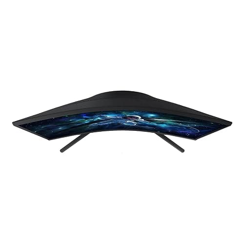 SAMSUNG 32" Odyssey G55C Series QHD 1000R Curved Gaming Monitor, 1ms(MPRT), HDR10, 165Hz, AMD Radeon FreeSync, Eye Care, Glare Free, Sharp Resolution LS32CG550ENXZA thumbnail 9