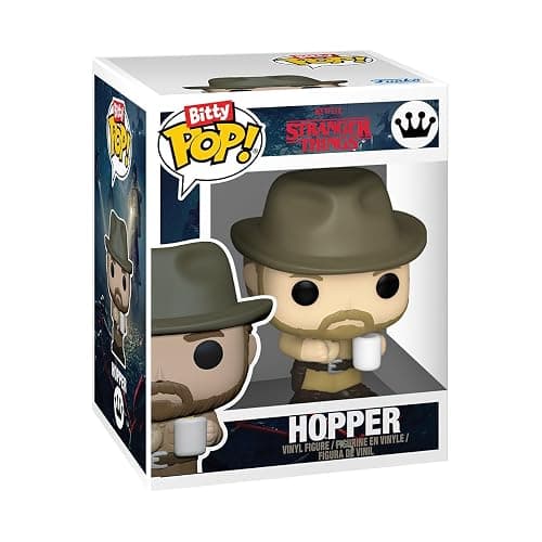 Funko Pop Bitty: Stranger Things - Hopper, Joyce, Demogorgon - (Closed Face), and Mystery Chase Figure - (Style May Vary) and A Surprise Mystery Mini Figure - 0.9 Inch (2.2 Cm) Collectable thumbnail 4