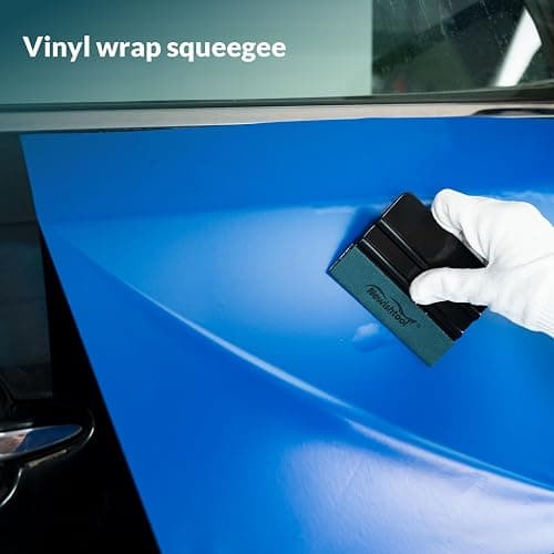 NEWISHTOOL 3 Pcs Vinyl Wrap Squeegee Different Size Felt Squeegee for Vinyl | Suede Felt Edge Squeegee Sign Making Wrap Tool for Wallpaper Smoothing, Car PPF Vinyl Wrap Window Tint Application thumbnail 7