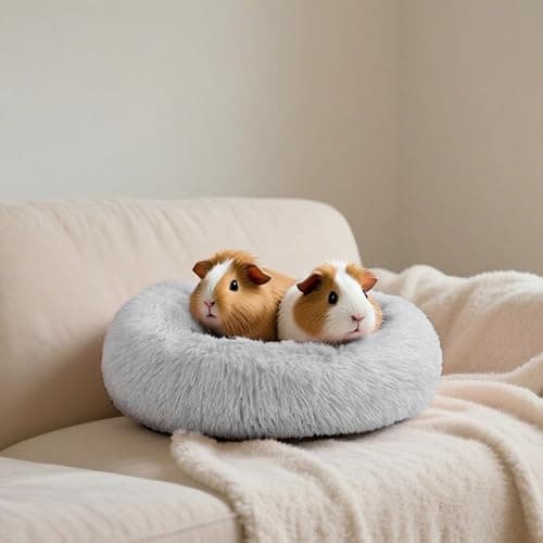 Tierecare Bunny Bed Rabbit Hideout Large Soft & Comfortable Small Animal Bedding Cozy Bed Mat Warm Hideaway Cage Accessories for Guinea Pig thumbnail 6