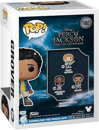 POP TV: Disney - Percy Jackson and The Olympians, Grover Funko Vinyl Figure (Bundled with Compatible Box Protector Case), Multicolored, 3.75 inches thumbnail 3