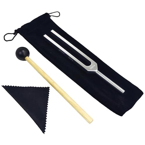 384 Hz​ Tuning Forks for Healing, Medical, and Music - Multi-Frequency Tuning Fork Kit for Sound Therapy, Meditation, Chakra Balancing, and Instrument Tuning - Image 1