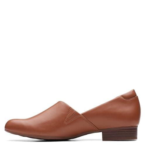 Clarks Women's Juliet Palm Loafer - Caramel - 7 Wide thumbnail 4