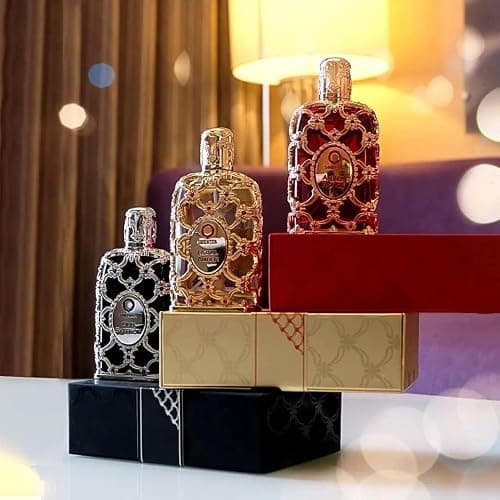 Orientica Luxury Collection Royal Amber Eau De Parfum - Bergamot, Melon, Pineapple, Fruity, Gourmand, Amber, Woody, Vanilla, Musk - Arabic Perfume for Woman & Man - 2.7oz / 80ml thumbnail 7