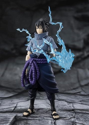 TAMASHII NATIONS - Naruto - Sasuke Uchiha -Solidary Shinobi- S.H.Figuarts Action Figure thumbnail 4
