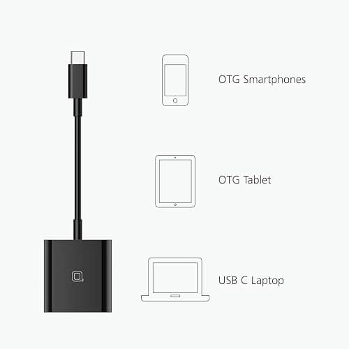 nonda USB C to SD Card Reader, SD/MicroSD to USB C Card Reader Adapter [Thunderbolt 3] Compatible with iPad Pro 2020, MacBook Pro 2019, MacBook Air 2020, Galaxy S10/S9, Surface Book 2 and More thumbnail 4